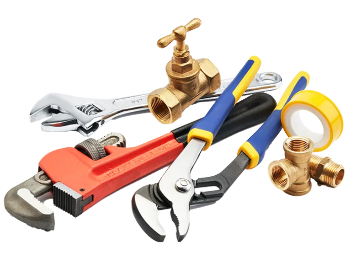 Plumbing tools used by DMK Plumbing and Heating engineers in Cardiff